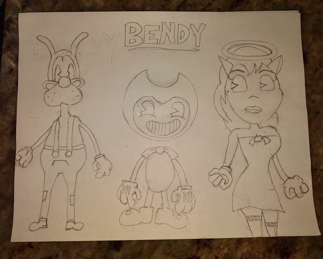 KrazieIts's tweet photo. Newest drawing has been finished for my Son.
#New #NewDrawing #DrawingFinished #Bendy #BendyAndTheInkMachine #BendyAndTheDarkRevival #TheMeatly #JoeyDrewStudios #Boris #Alice #Art #Artsit #ProDrawer #ProfessionalDrawer @Bendy @themeatly @JoeyDrewSTU #Color #BlackAndWhite βοΈ ποΈ https://t.co/eZW4TVPc34