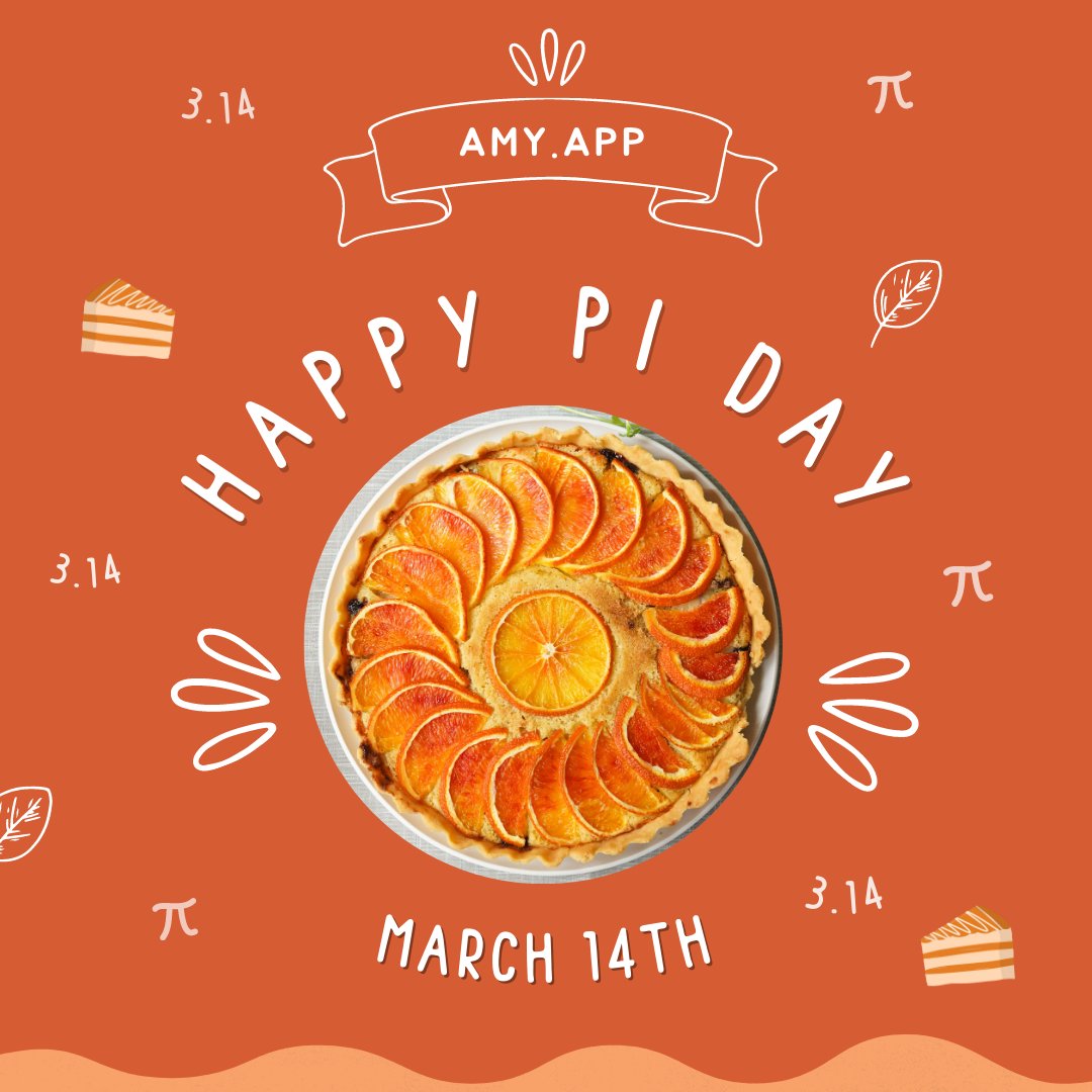 mytutoramy's tweet image. Today is a special day to celebrate a super cool math number called Pi (π), which is approximately equal to 3.14. That&apos;s why we commemorate it on March 14th. Let&apos;s have fun with circles and maybe eat some yummy Pi (pronounced &apos;Pie&apos;) to honor the day! #HappyPiDay #MathIsCool 🥧🧮