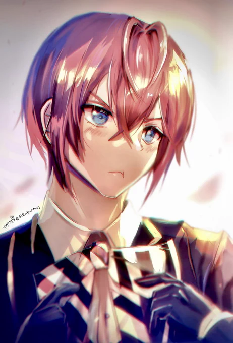 #ツイステファンアート #twstファンアート初描きリドルくんリクエスト絵です「むすーっ」 