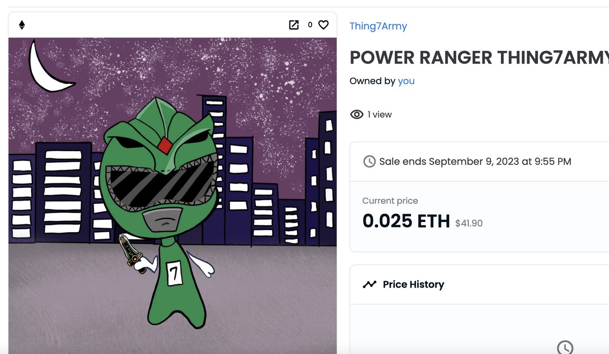 My daughter decided to make 2 new Thing7army figures today. One was bases on one of my childhood shows and another was part of a community. 

opensea.io/collection/thi…

<a href="/SkeletGuys/">Skelet Guys</a> <a href="/garyvee/">Gary Vaynerchuk</a> <a href="/nftcarrot/">carrot🥕</a> <a href="/PowerRangers/">POWER⚡️RANGERS</a> #NFTshill #NFTs #family #WWERaw