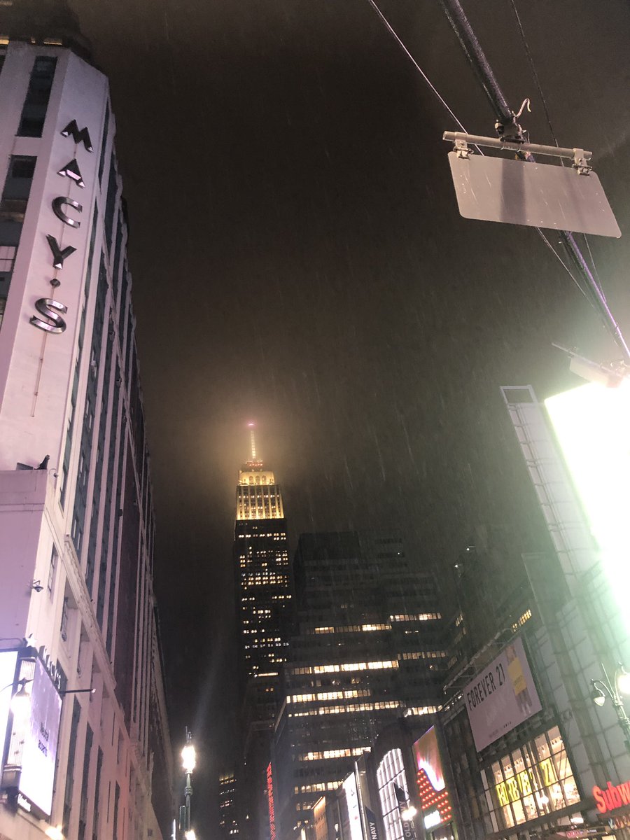 ...and here's New York tonight in the rain. 
#LeadDevNewYork