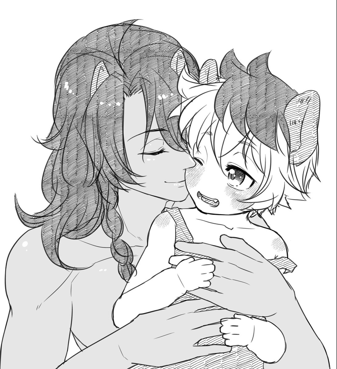 #twst_BL レオラギ
※※年齢操作注意※※
再掲

ちゅー🦁🍩 