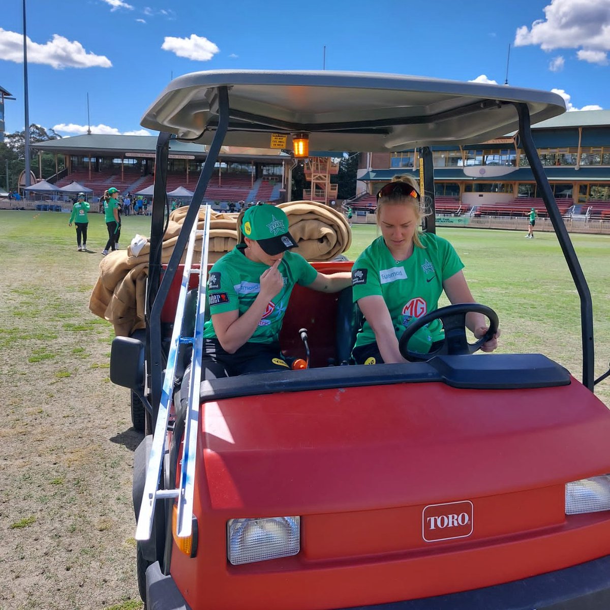 StarsBBL's tweet photo. 🍀 St Patrick's Day means only one thing.

Kim Garth content. https://t.co/8lsCgxy9Qu