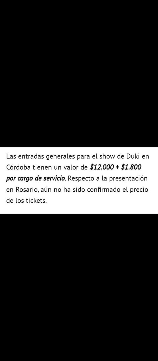 sabriiPosadas's tweet photo. Uno queriendo ir a ver al  @DukiSSJ y eso es lo que gano en una semana (soy pobre)😂.No voy a poder ir a verte el 14/04 en la plaza de la música 😢 encima,solo sacan 3000 entradas, se van a agotar al toque. 💔 #DukiConYOY #duki #Cordobacapital #Plazadelamusica #entradas #yoy https://t.co/j2m0ir48Jr