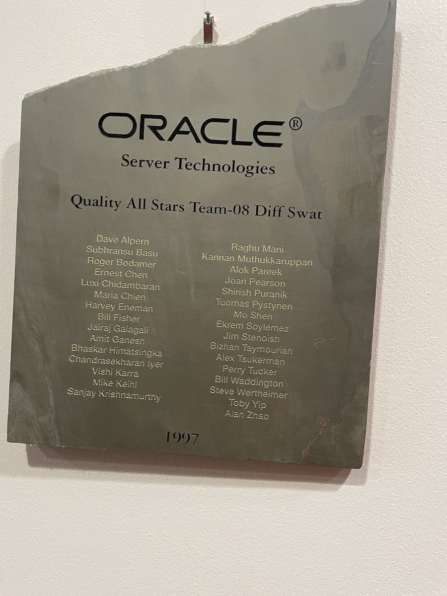 HeliFromFinland's tweet photo. I know somebody from this list! #oracle @tpystynen https://t.co/RVyhUrklo5