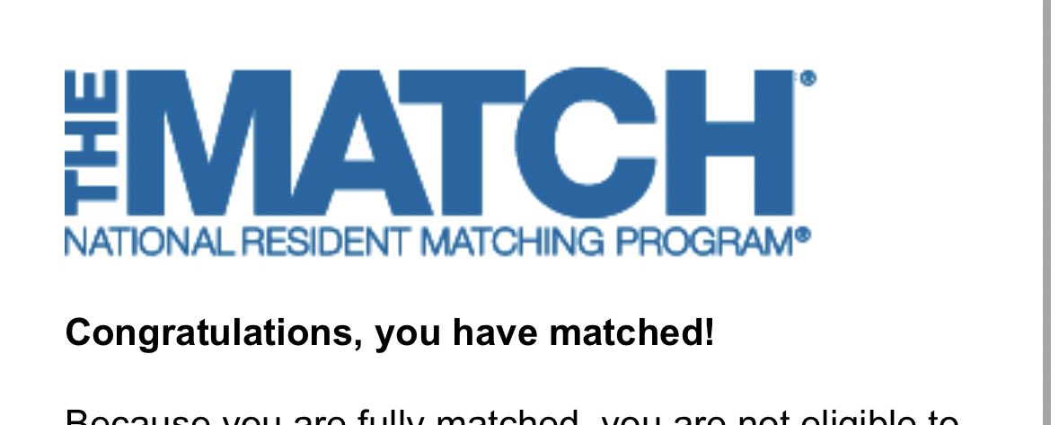 Got my first real job! Don’t know where it is or what specialty it’s in, but I got one!
#Match2023 #MedTwitter #obgynmatch #familymed