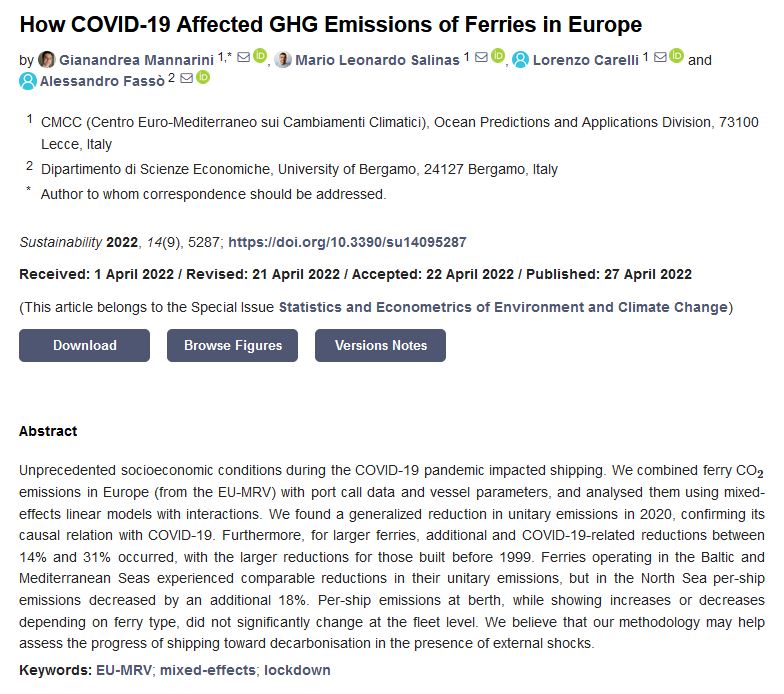 Sus_MDPI's tweet photo. #SUSEditorialChoice
How COVID-19 Affected GHG Emissions of Ferries in Europe
by Gianandrea Mannarini, et al.
https://t.co/aPKBjquf8R
#EUMRV #mixedeffects #lockdown https://t.co/8DHpDPwlXu