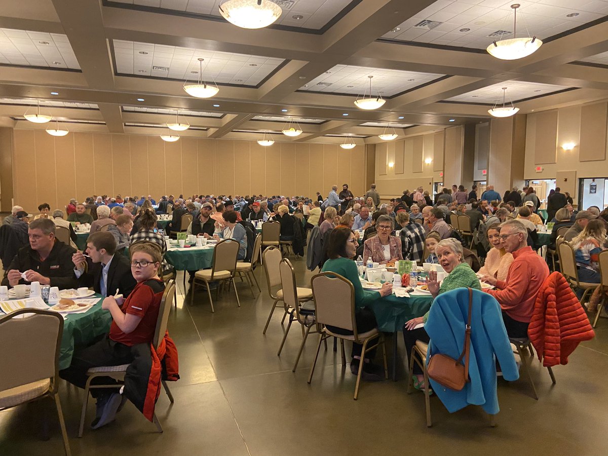 RonnieDGreen's tweet photo. Thoroughly enjoyed speaking tonight at the Cuming County Chamber’s Ag Appreciation Banquet just ahead of Natl. Ag Week.  Cuming County continues to be in the top 15 ag production counties in the USA ($1.1B annually) &amp; @UNLincoln continues to lead in ag education and innovation. https://t.co/BI5XiUG9Bg