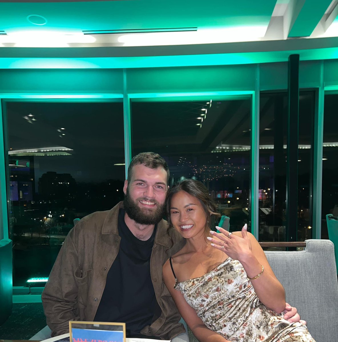 …and another one! Our Jonny Clausing <a href="/jon3412/">Jonny Clausing</a> is getting married. So happy for Lia and Jonny. Congratulations to our OG Padres Center 💙🖤