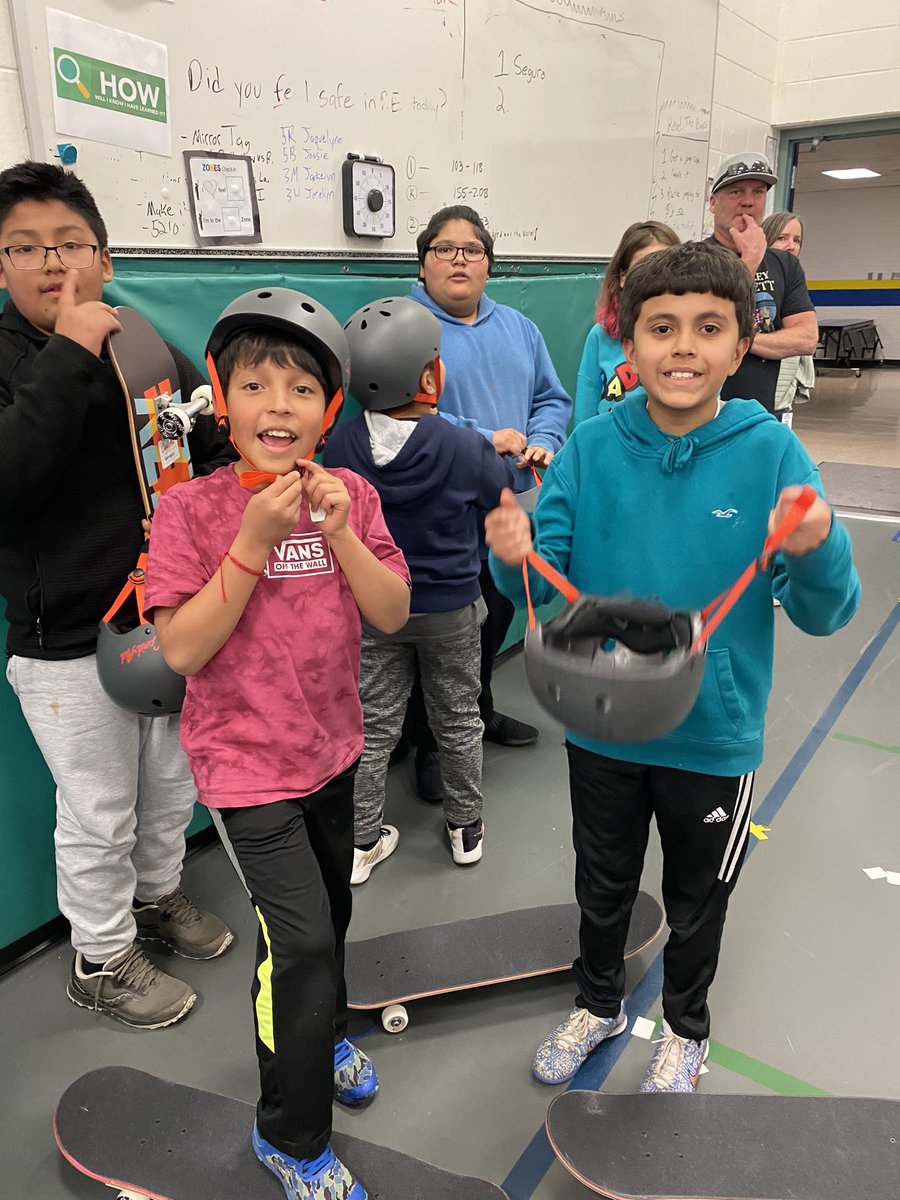 NREL_Bengals's tweet photo. We had the best afternoon with our friends at @CANdAid and Square State Skate! Our 3rd-5th graders were so excited to receive their new skateboards. Thank you so much for supporting our school! Video coming soon! #stvrainstorm @SvvsdSchuh @SVVSD https://t.co/4fxAQLXRJL
