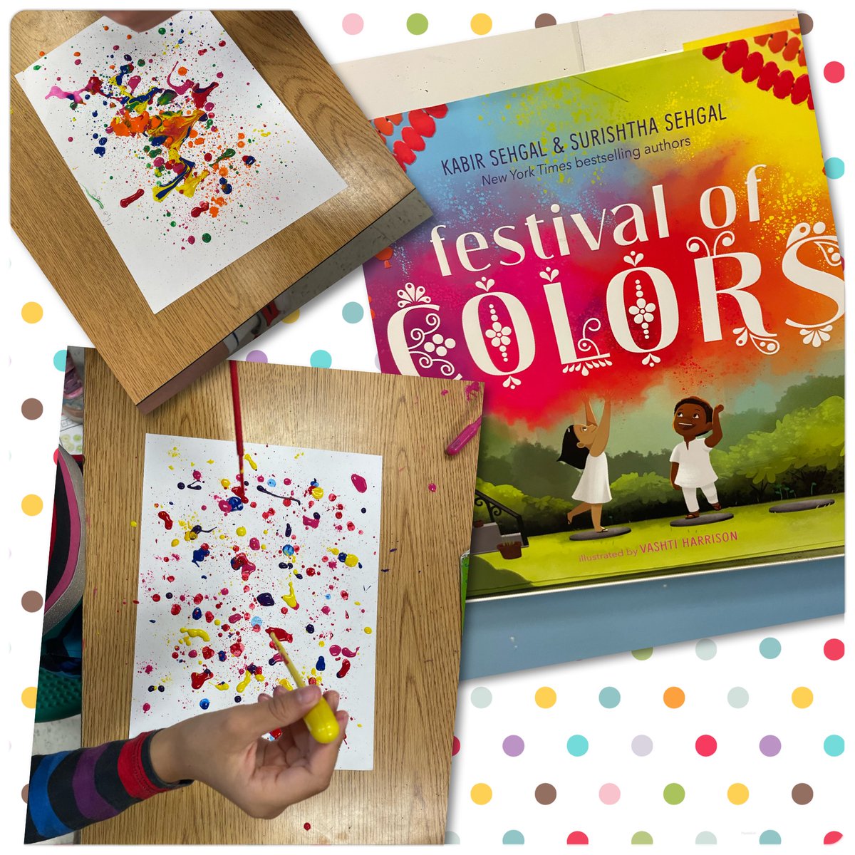 Bernice Kiker Elementary (@kikercomets) on Twitter photo Our first graders read about Holi, the festival of colors, and tried some new artwork. <a href="/AustinISD/">Austin ISD</a> <a href="/AISD_SEL_CPI/">Austin ISD SEL and CP&I</a> Our first graders read about Holi, the festival of colors, and tried some new artwork. <a href="/AustinISD/">Austin ISD</a> <a href="/AISD_SEL_CPI/">Austin ISD SEL and CP&I</a>