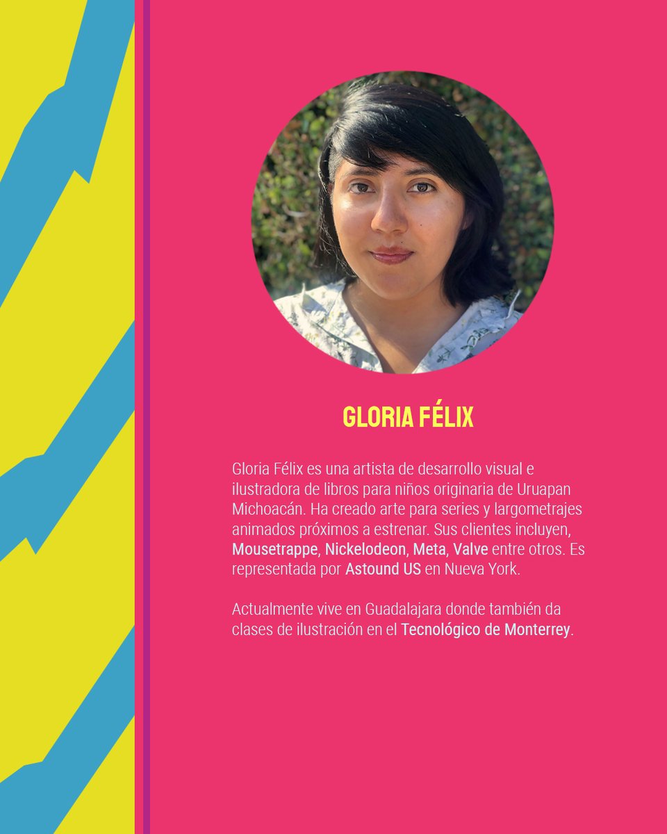 Como ponente invitada tenemos a Gloria Félix (@GloriaFelixArt ). Próximamente, les daremos más información respecto a su participación y al evento en general.
.
.
#mexicanartist #ilustradoramexicana #childrensbookillustration #ilustradoresmexicanos #ilustradora