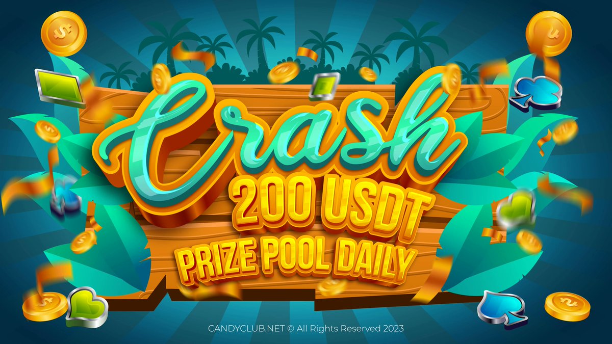 candycryptoclub's tweet photo. Play #CRASH & Win 2️⃣0️⃣0️⃣ #USDT today!
💵 200 USDT prize pool
🥳 10 Winners
⚡️ Win everyday in Mar #CandyMarch
Sign up today and get a Registration Bonus👇🏻 https://t.co/kww524d9RX https://t.co/hG5diAtlSR