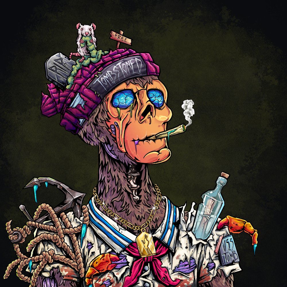 YuzzNFT's tweet photo. Eat.

Sleep.

Resurrect.

Repeat. 

♻️

#TombStoned https://t.co/wTtuWp0RIF