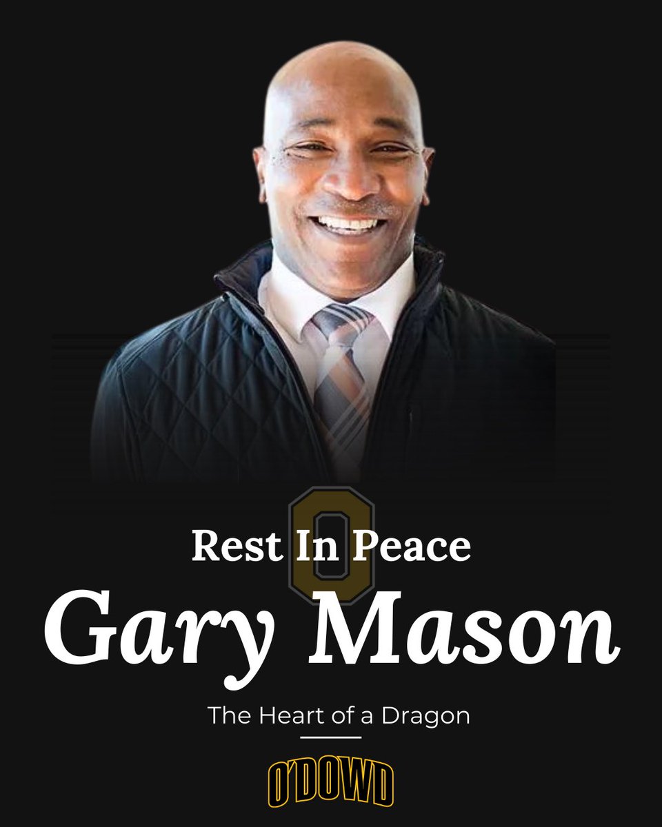 ODowdAthletics's tweet image. Remembering Mr. Mason 🕊️ With great sadness we share that our beloved Dean and former coach, Gary Mason, passed away this weekend. (1/2)