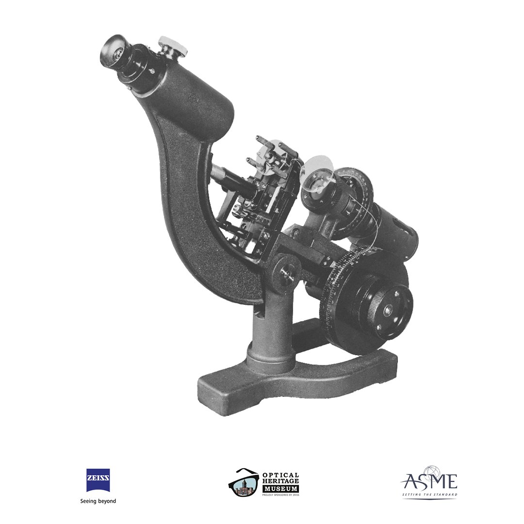 OHMuseum's tweet photo. The AO 1921 Lensometer transformed the optical industry. This month, we're celebrating it’s designation as a Historical Engineering Landmark. @asmedotorg

#landmarkceremony #AOLensometer #OHMASME23 https://t.co/UOoEQBS8mQ