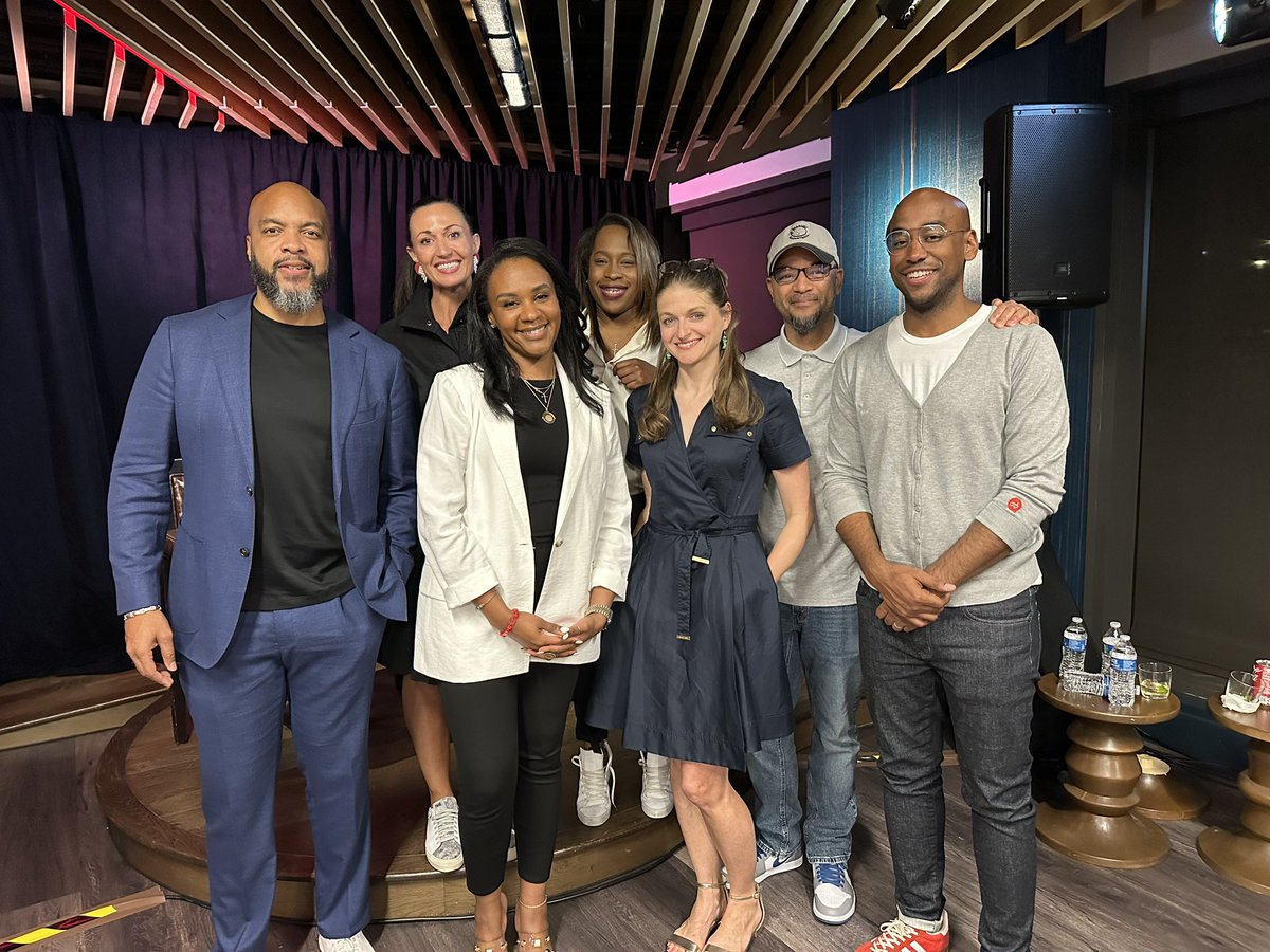 We had an amazing evening of engaging conversation with #EGFellows Laurin Leonard, Damon Packwood, and Jehiel Oliver at a screening of Unwavering: The Power of Black Innovation. Big thanks to <a href="/trymainelee/">Trymaine Lee</a> for hosting the conversation and <a href="/comcast/">Comcast</a> for the continued support 💚