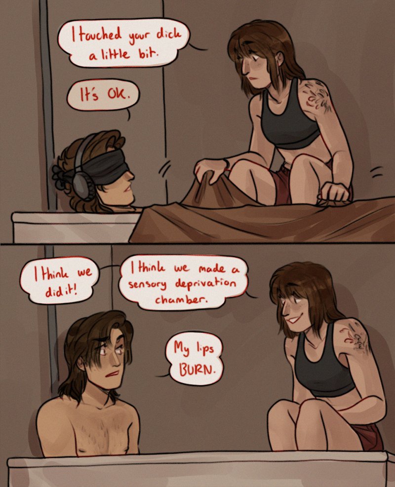 lazyjunebug's tweet image. pt 4 of stobin+unus annus - "making our own sensory deprivation tank"
#strangerthings