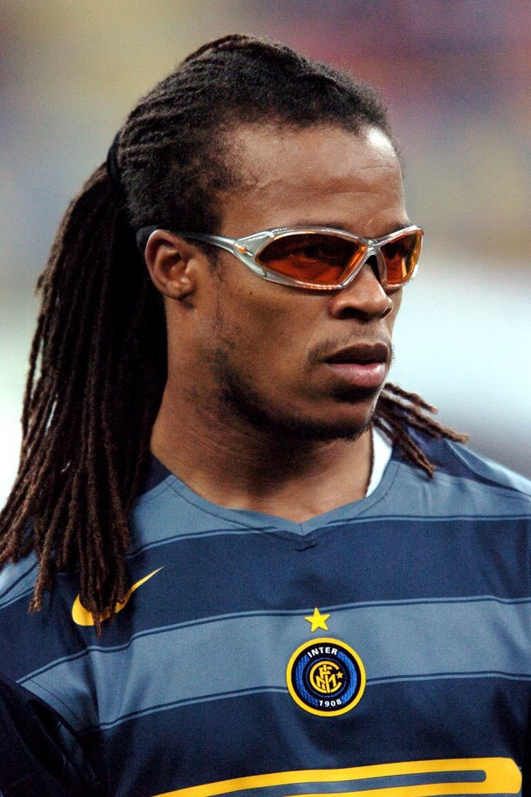 The OG of big forehead dudes w/locks  Happy birthday to the legend that is Edgar Davids 