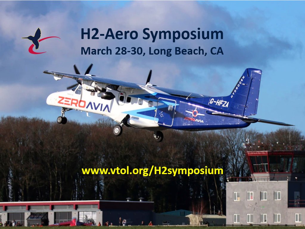 ElectricVTOL's tweet photo. Interested in #Hydrogen #Aviation? @ZeroAvia is a sponsor & speaker at our 2nd Annual #H2aero Symposium, the only in-person #H2Flight conference in the US — also virtual!
Register https://t.co/hckcEGz3CD
#H2eVTOL #H2eCTOL #avgeek #h2symposium https://t.co/0Vana8TrnW