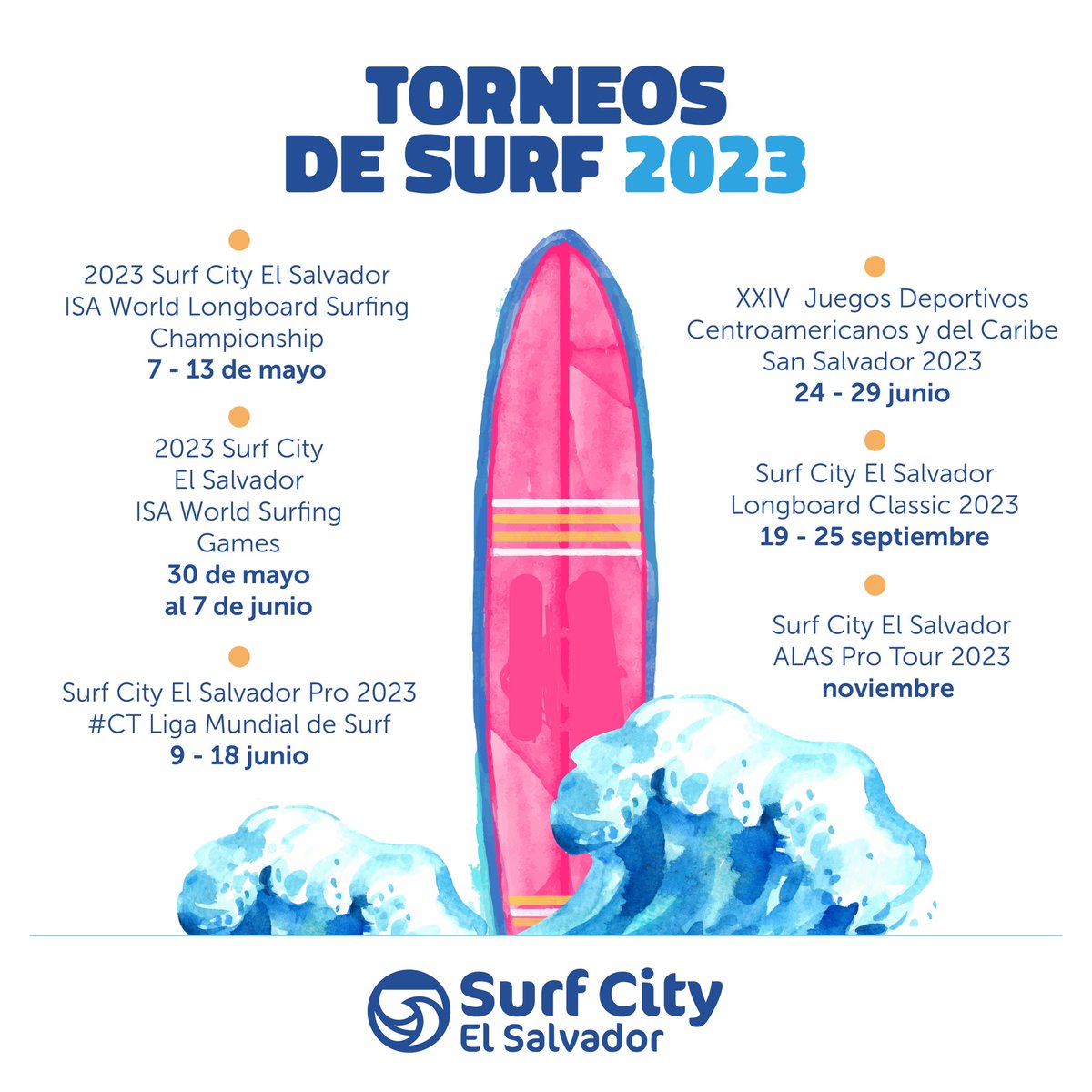 MITURElSalvador's tweet photo. ”Vamos a tener 6 torneos de surf este año”, afirmó la Ministra @MorenaValdezSV en la entrevista @CiudadanoPulso. https://t.co/NqHzttNNwt