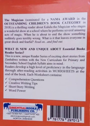 anchirenjethe's tweet photo. ZTN  📺 DSTV Channel 294
 Book Review with Marisa. 
The Magician by Aleck Kaposa

https://t.co/sfffQKE6M5

#childrensliterature 
#ZimAuthors
#ReadZimbabwe https://t.co/VpDTe0NNlq