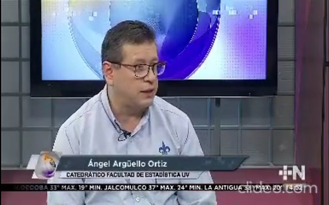 ¿Reconociste a alguien en el programa Más Noticias? 🎥📰

¡Era nuestro profesor Ángel Fernando Argüello Ortiz ! Orgullosamente catedrático 🧑‍🏫 en la Licenciatura en Estadística 📊

¡Checa la entrevista completa en Facebook!