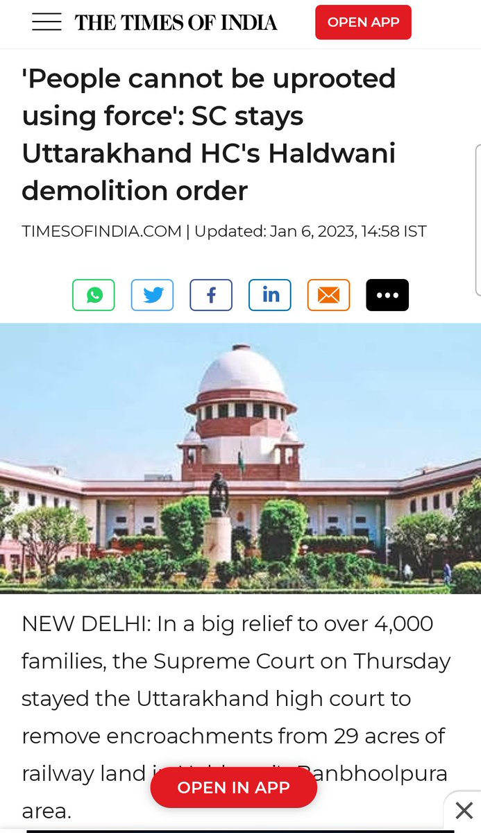 GemsOfNaMo's tweet photo. Allahabad HC To SC :
Save Us From Waqf Board.
SC To UP State Govt :
Please Remove The Mosque Inside Allahabad HC.
Plea Against Bangladeshi Immigrants & Illegal Settlers in Uttarkhand. Check The @SCJudgments.
#HeightsOfHypocrisy. #SupremeCourt https://t.co/eBw11hXayp