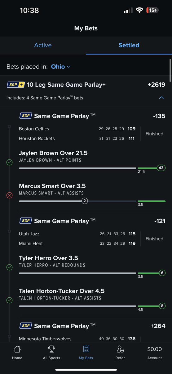 ParlayPr0phets's tweet photo. woulda been 35 into 1k #nba #nbaparlay #parlay #fanduel #sgp #celtics #rockets heartbreaking https://t.co/Cp7UKm3erL