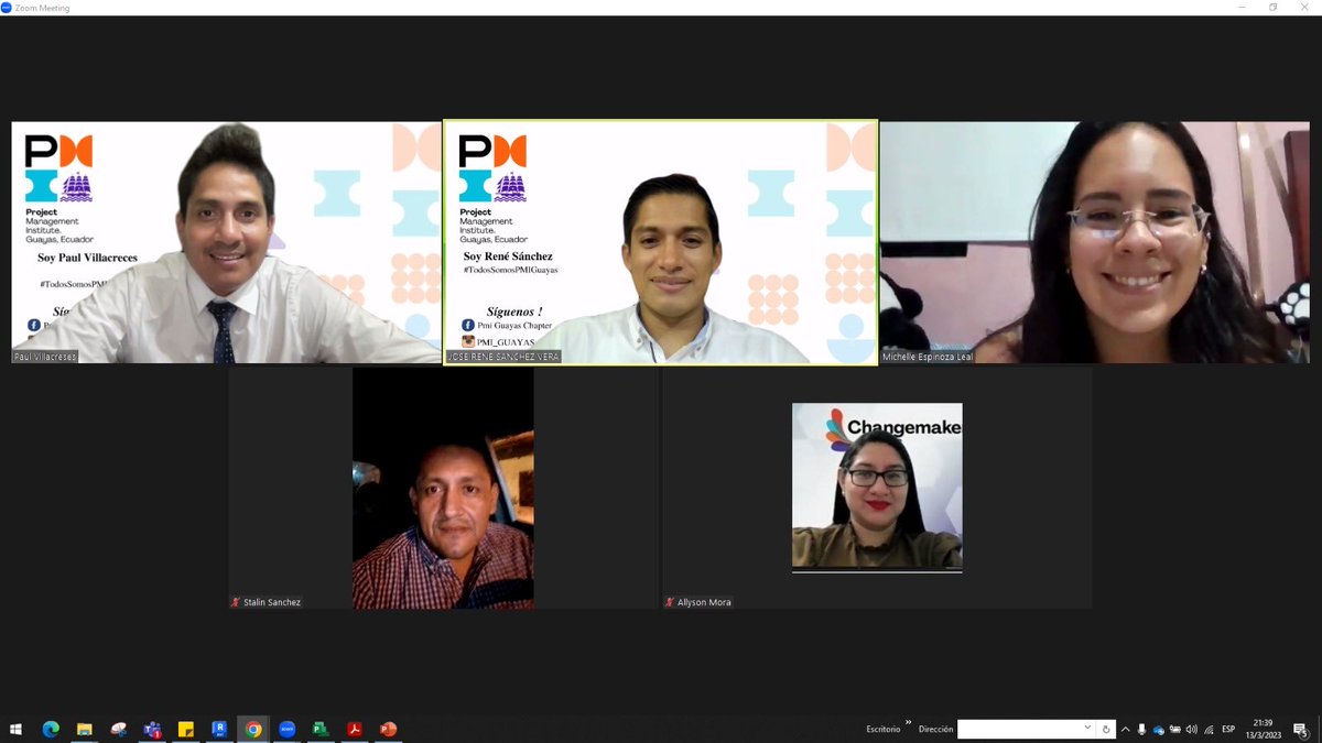 paulvillacreses's tweet image. #Team #WPML @PMIGuayas  Voluntaries  and PM @renike64