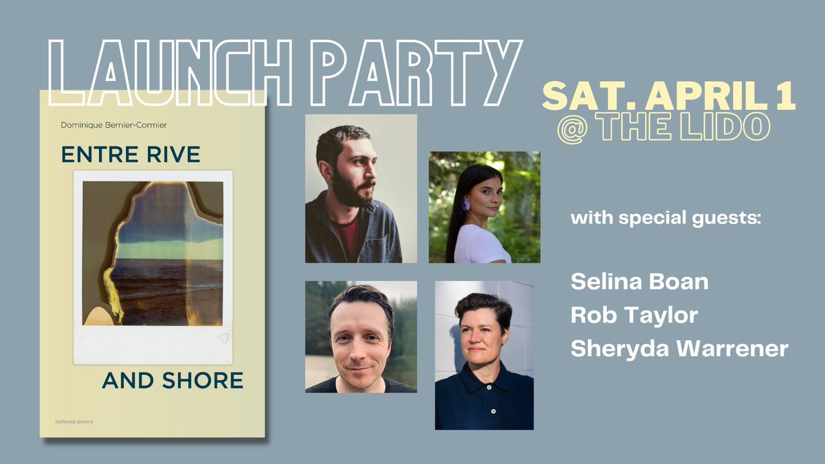 DBernierCormier's tweet photo. Hello come party with me 
April 1st @ The Lido https://t.co/mM2EBpfNqu