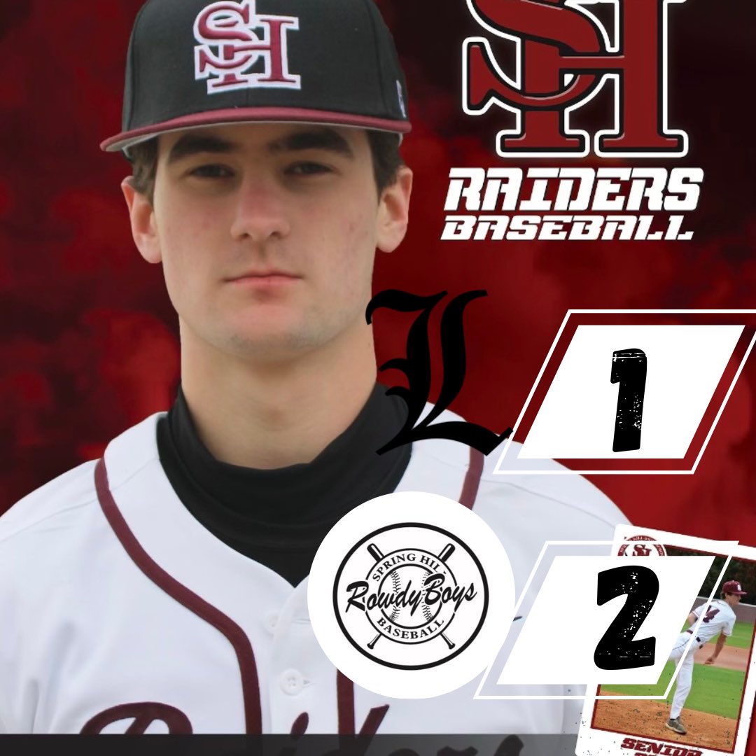 SHHS Raider Baseball tweet media