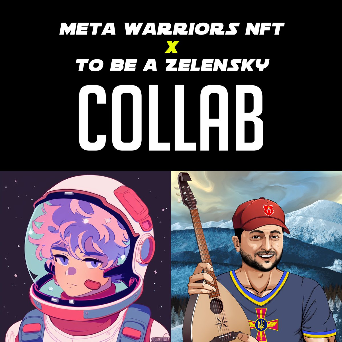 0xchangelabs's tweet photo. 🎁Collab Giveaway🎁

🏆5 WL @MetaWarriorsnft
🏆3 WL @be_zelensky

💙Follow @0xchangelabs &amp; all above
💛Like &amp; RT &amp; Tag

NFTのホワイトリストを獲得する方法
#NFT #nftGiveaway https://t.co/fhoa7r3JY8