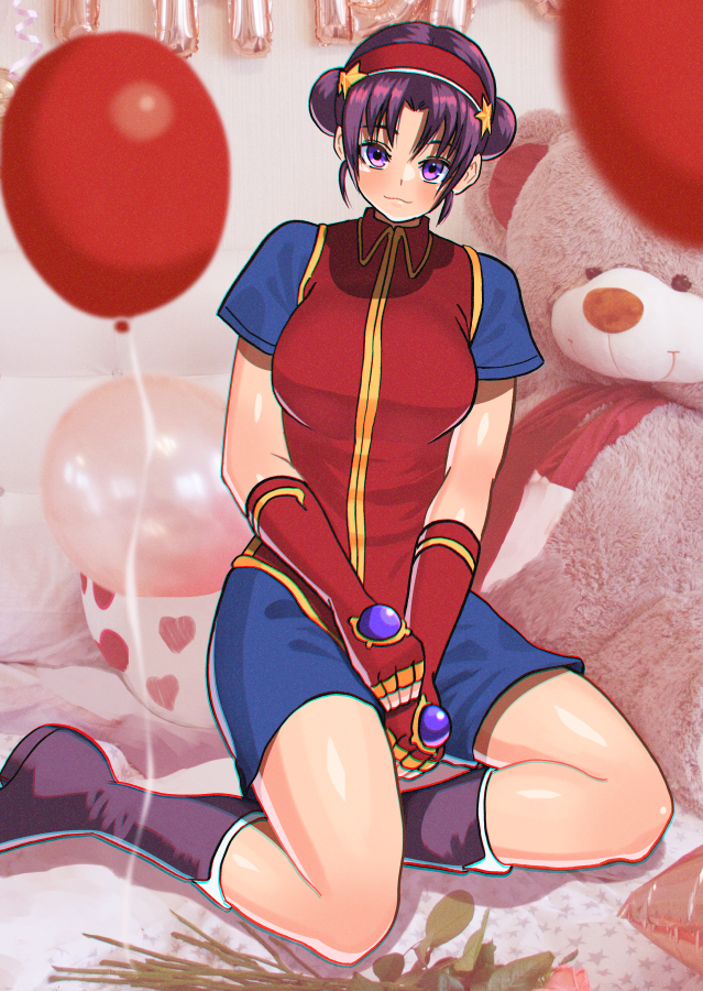 「3月14日はアテナの誕生日!#KOF #格ゲーキャラ描こうぜ 」|アキス 『深谷慶短編集　瞬き』発売中のイラスト