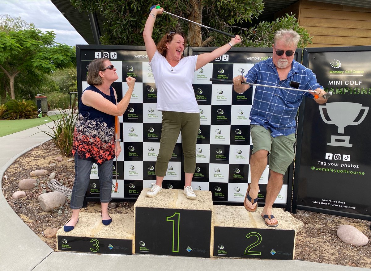 yStop_au's tweet photo. Carrying on from our Xmas mini golf challenge, the inaugural yStop golf cup kicked off last week. The competition was fierce, but a few team members rose to the top. Jamie was victorious in the end, and everyone had a lot of fun along the way.

#yStopsports #minigolfcup #teamfun https://t.co/0kU24KAyWz