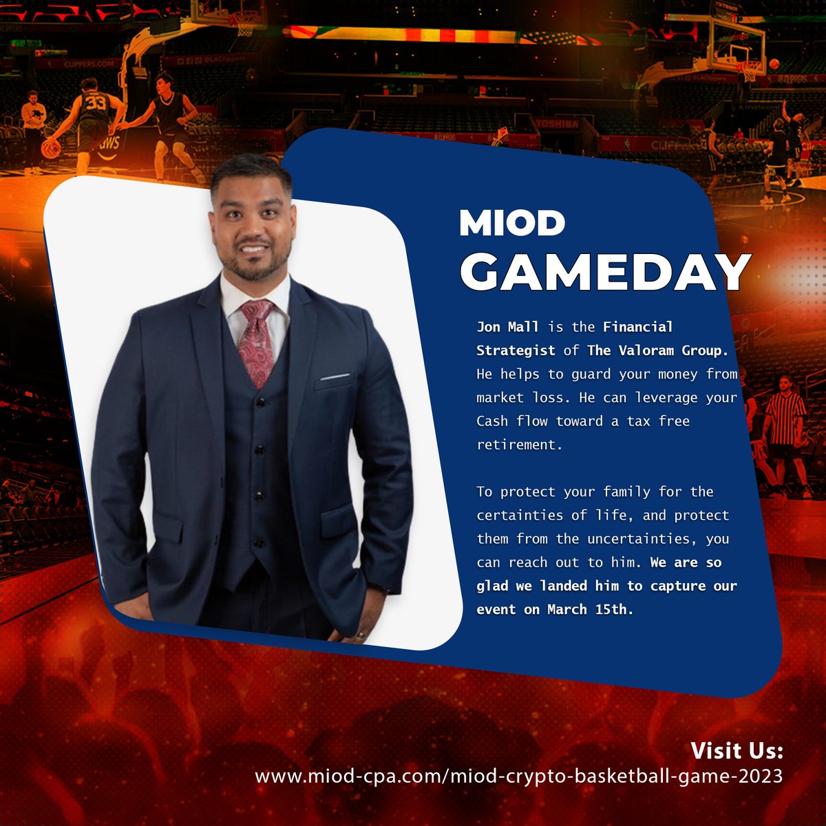 MiodandCompany's tweet photo. Are you excited about the upcoming game day on March 15? We're also looking forward to the game and seeing you there!
Visit https://t.co/PFCqLV2tgK for photos of our recent event.
#cryptogameday #cryptogameday2023 #miodgameday #miodgameday2023 #crypto #event #miodandcompany https://t.co/D3FRuTksBL