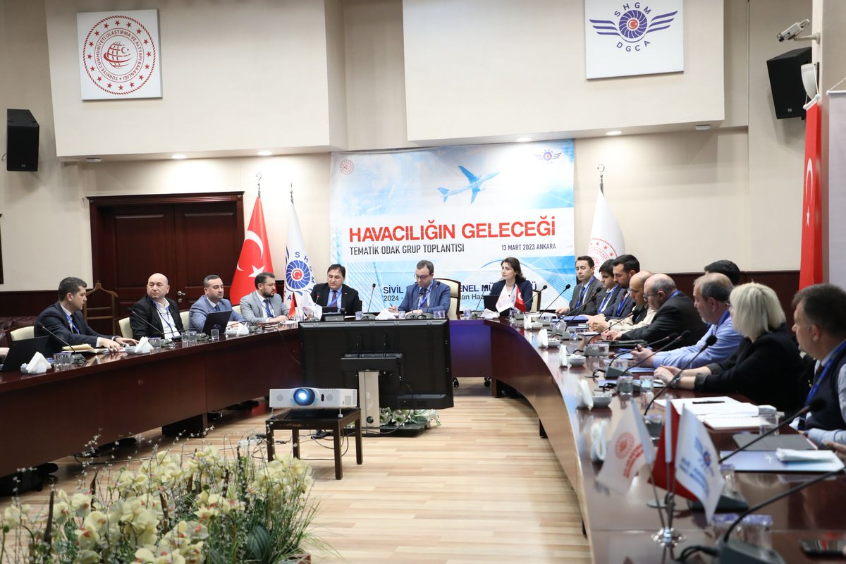 SHGM / Sivil Havacılık Genel Müdürlüğü 2024-2028 Stratejik Plan Hazırlık Çalışmaları "#HavacılığınGeleceği" Tematik Odak Grup Toplantısı. 

#StratejikYönetim #Kurumsallaşma, #Markalaşma,
#BilinçliLiderlik #KurumsalRiskYönetimi,
#ProjeYönetimi #ArGe #İnovasyonYönetimi