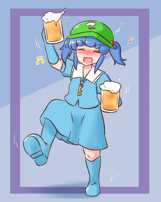 skebご依頼で描きました にとちゃん 