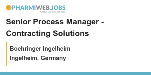 PharmaNews_Jobs's tweet image. Senior Process Manager - Contracting Solutions - bit.ly/3FlRTsc

Are you a highly analytical problem solver looking to take on a senior role? We're looking for a Senior Process Manager to join our Contracting Solutions team - apply now! #SeniorProcessManager #Contractin