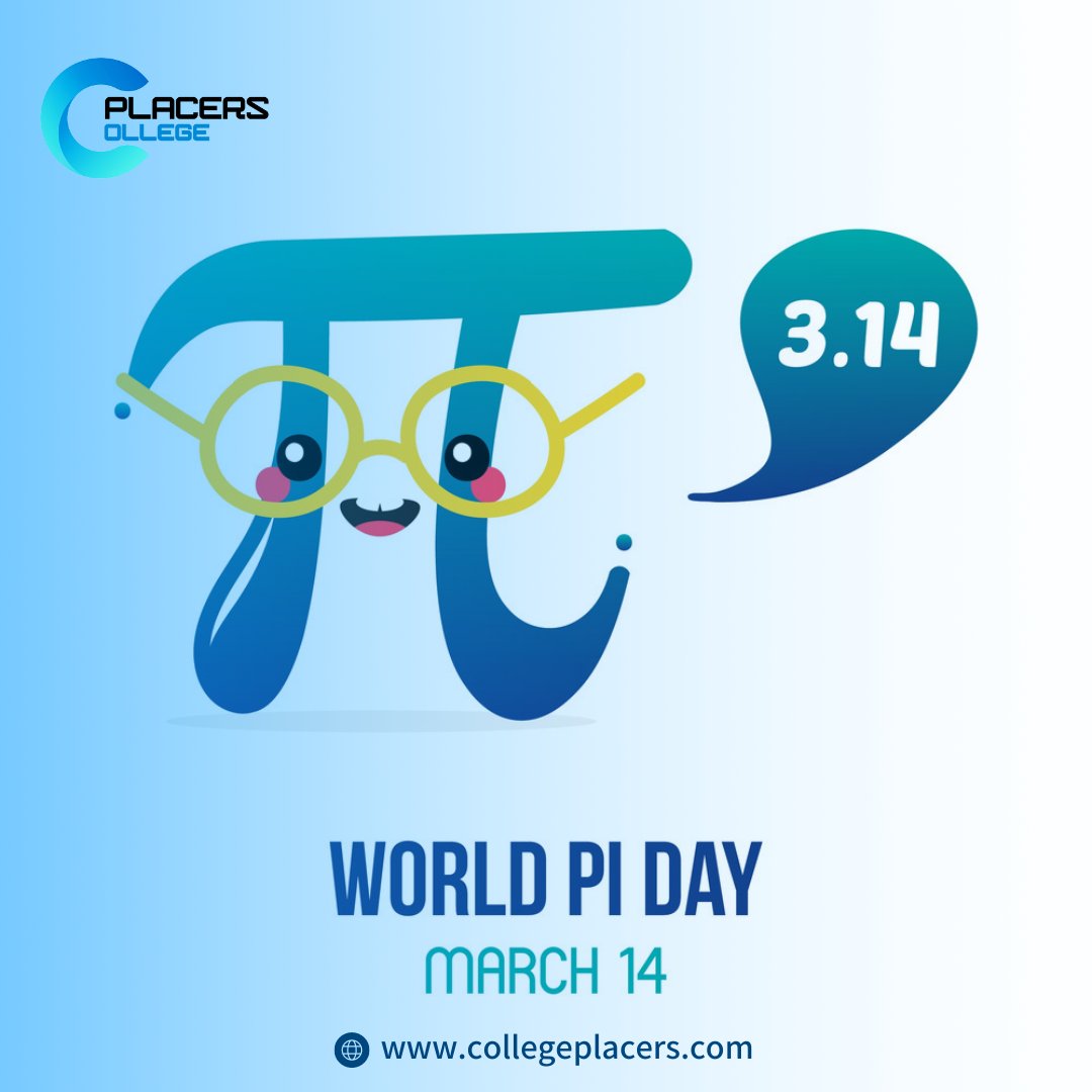 CPlacers's tweet photo. You will learn to be rational with this wonderful constant. Happy Pi day
#PiDay  #PiDay2023  #HappyPiDay #students https://t.co/SoO1LOIK2I