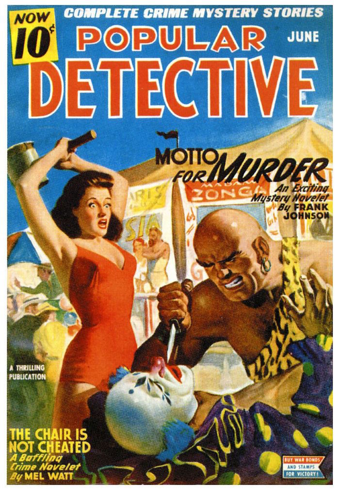 TheRSterling's tweet image. Hammer time. 

#retrotuesday #populardetective
#clowns