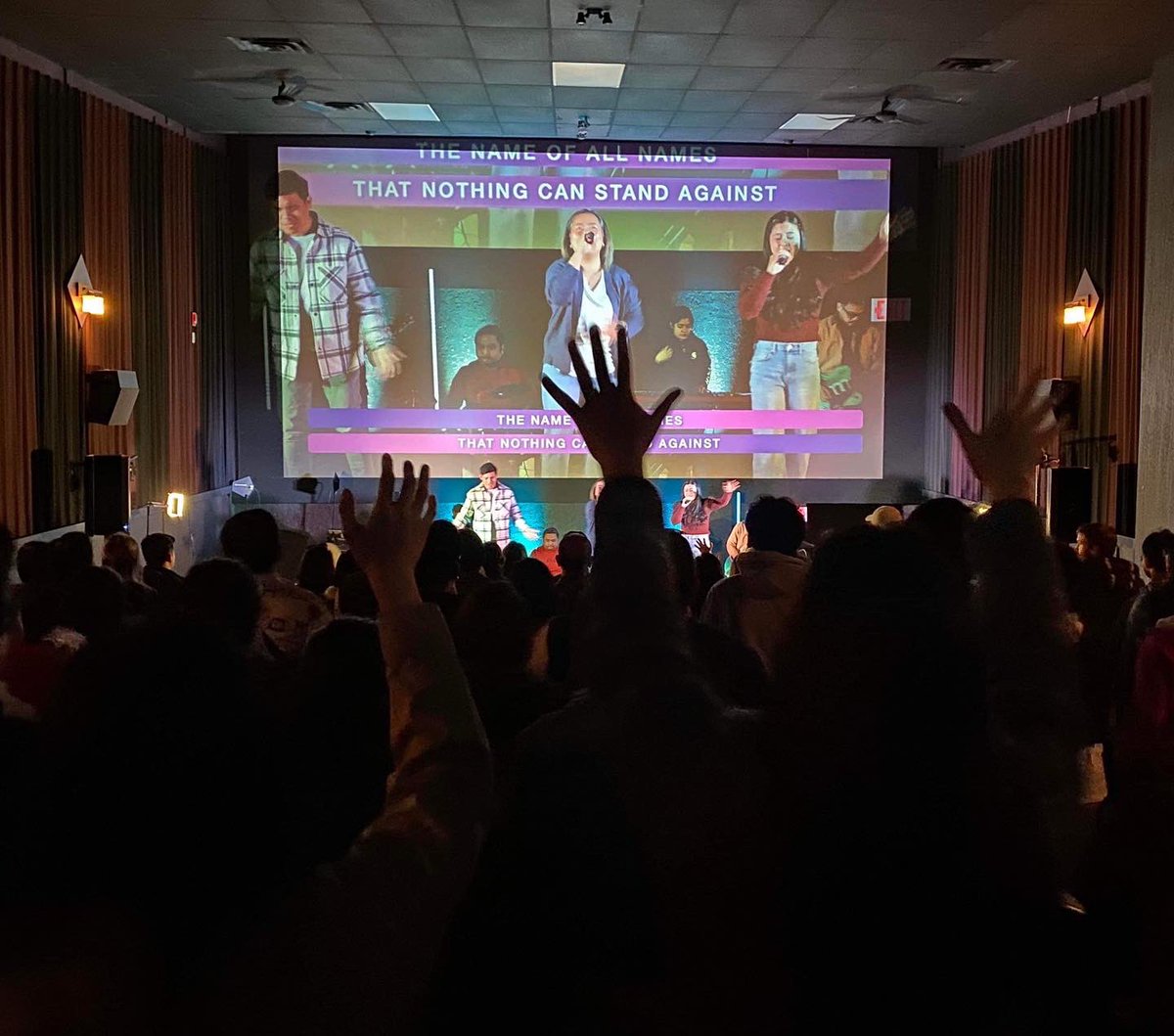 Saw #JesusRevolutionMovie tonight! It felt especially moving for me because our church, <a href="/MosaicLloyd/">Mosaic Church</a> gathers on Sundays in the same theater as the movie plays in! I found myself praying “Do it again, Lord! Do it again!” throughout the movie! <a href="/greglaurie/">Greg Laurie</a> #REVIVAL
