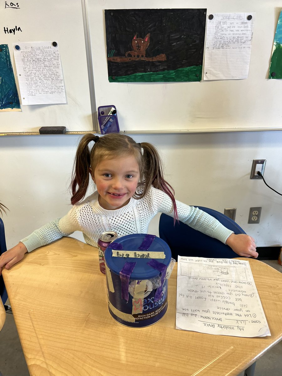 Grade 2 students had so much fun at our student showcase sharing their insulation device and arctic/desert animal research projects. <a href="/IndusRvs/">Indus School</a> #rvsed