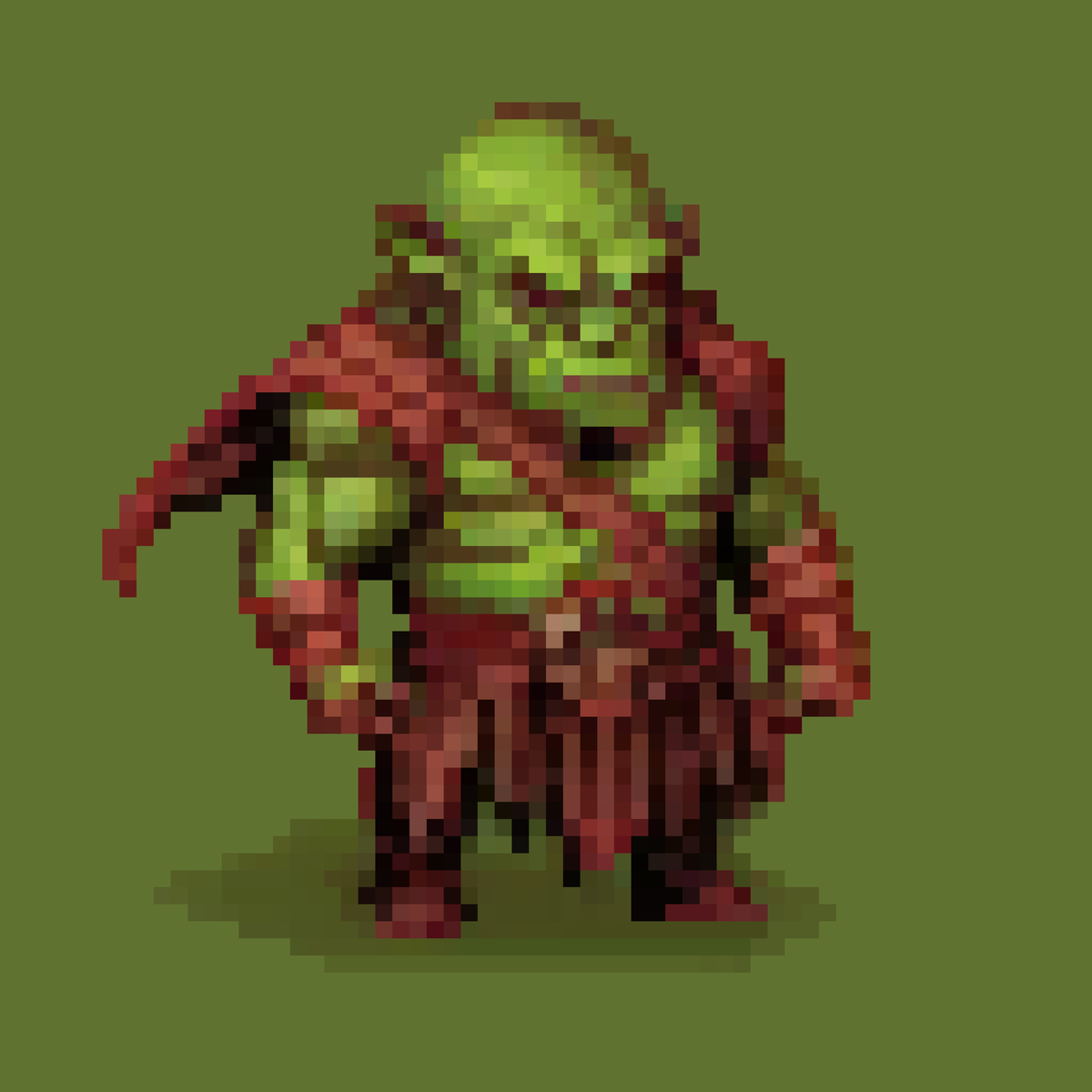 DeSoPixelRobot's tweet photo. Pixel Orc
by (@)PixelRobot https://t.co/8e5hvGRg3M
