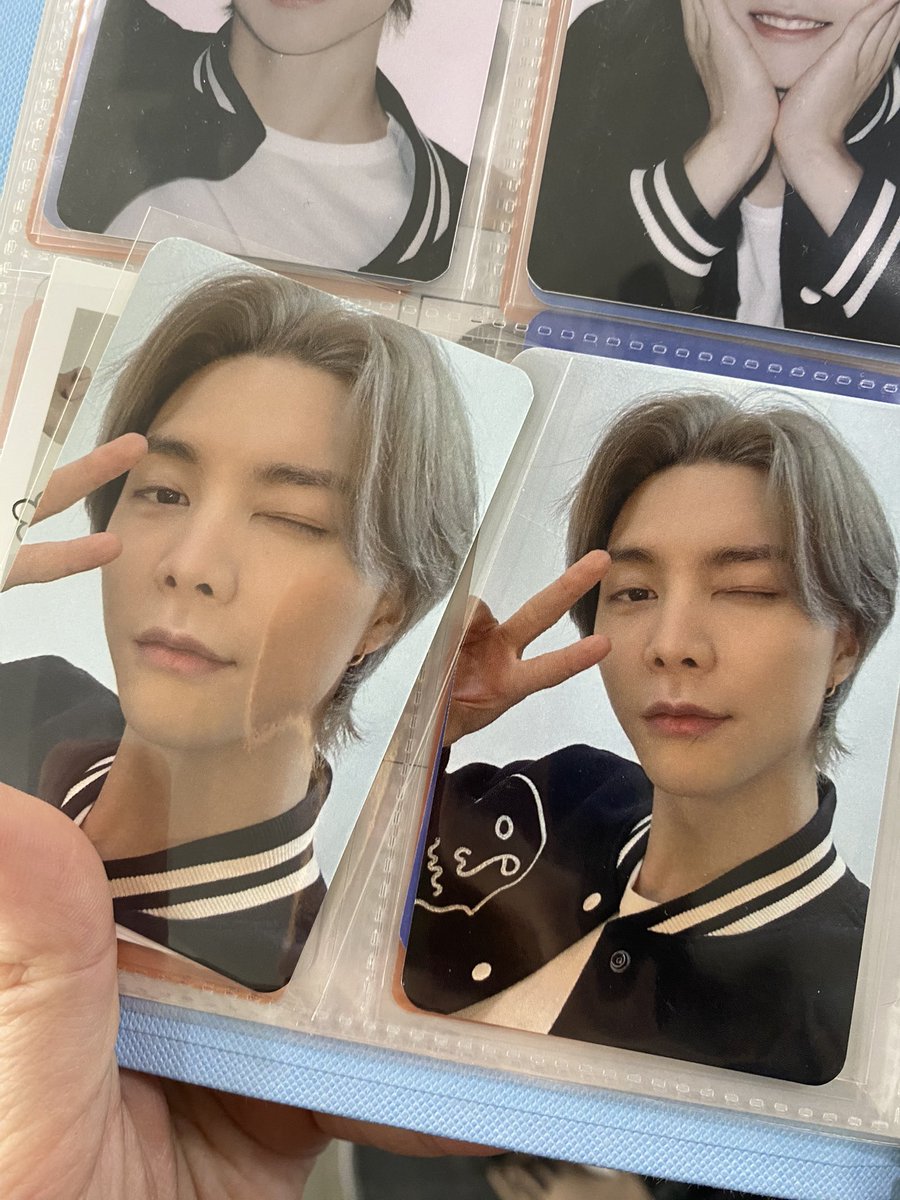 쟈니 북 틴케이스 셀포 3회차 스페셜 셀포랑 크롭만 다르니까 사지 마세요

다른 멤버들 팬분들도 컨포 셀포 잘 살펴보세요ㅋㅋㅋㅋㅋ 텐도 크롭만 다른 거 하나 있는 거 같던데 다들 잘 살피세요 ^^ 말 나오니까 전시대에서 내린 건가 존나 빡친다