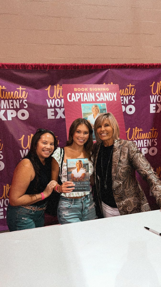 pemmab366's tweet photo. @CaptSandyYawn  We wish we had more time with you. It was still great to see you In person. Thank you for being a great role model for our girls❤️ https://t.co/bsfBSVXIUz