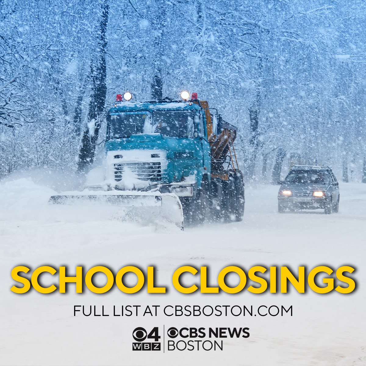 WBZ CBS Boston News on Twitter "Latest school closings in