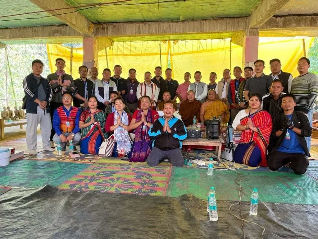 CYCA_Official's tweet photo. A team of CYCA paid a visit to Sumangal Buddha Vihara, Longpuighat on Sunday and handed over an amount of Rs. 1,05,780/- along with other DANA materials to the Vihara management committee. 

The CYCA would like to thank all who have extended help towards this cause.

#YCANews https://t.co/GDtNJ9OUa6