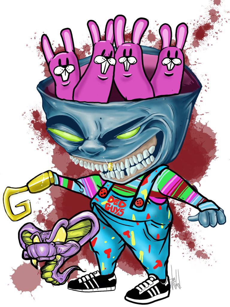 Working on the DEwey DeD tour bus with Chop Norris #nfts #NFTartwork #nftcollectors <a href="/Casta_DeD1/">Casta_DeD1Studios</a> <a href="/joeded1/">Joe Ded</a> <a href="/Ded1studios/">Dewey Ded</a> Rig  coming to a city near you !