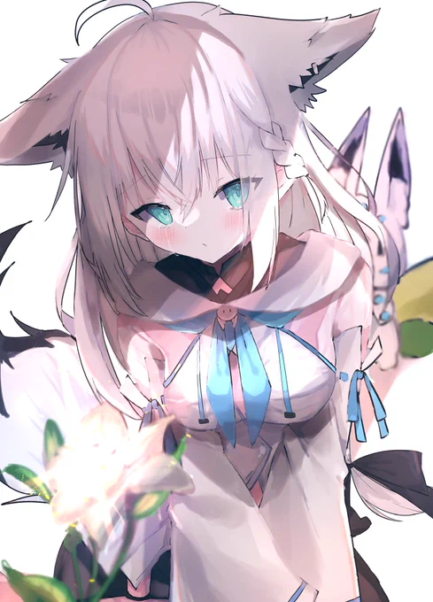 「白上と遊んでくれないの?」 #絵フブキ 